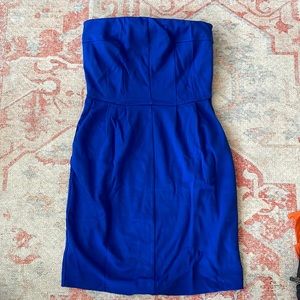 Fitted pleated dress